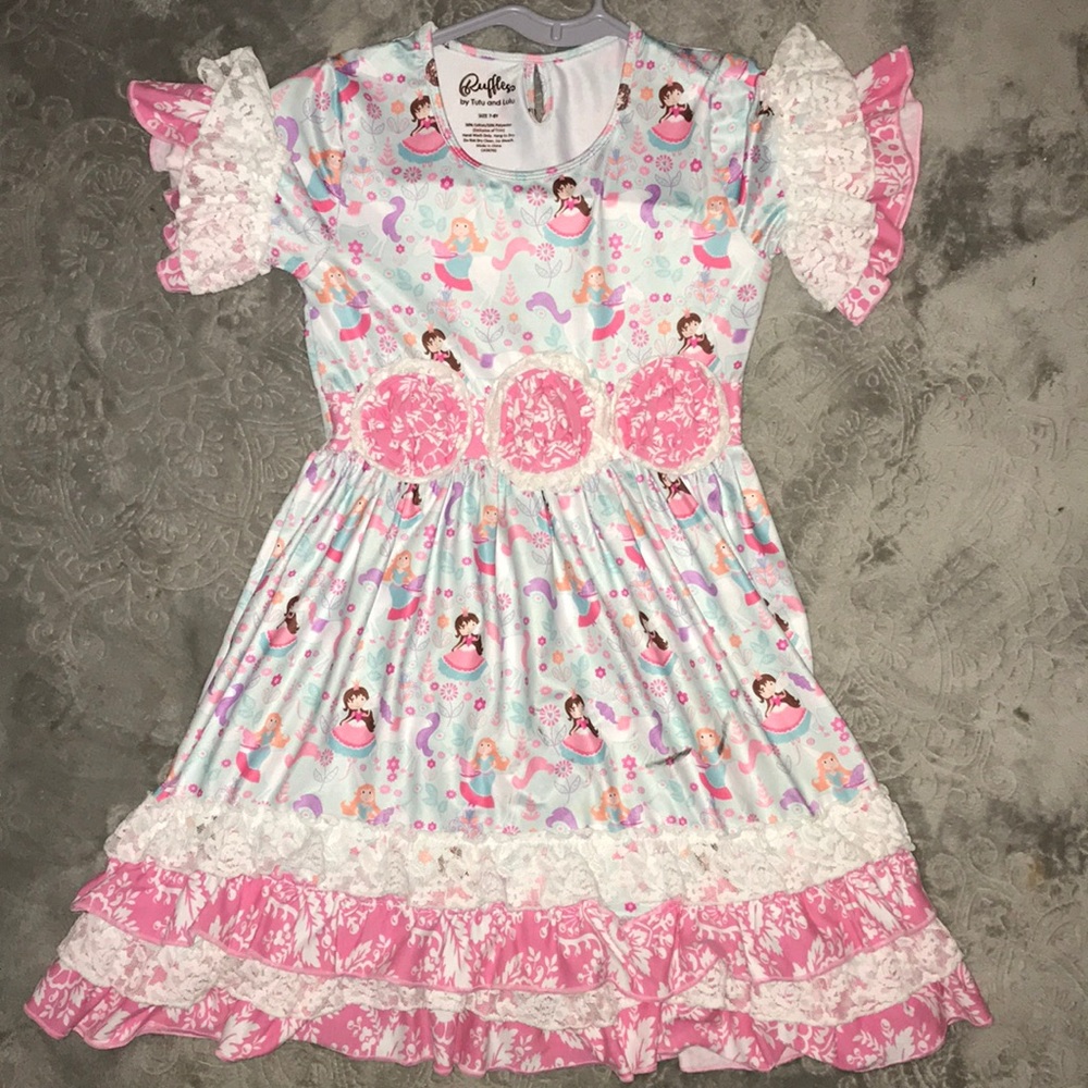 ruffles by tutu and lulu size 7/8 new con